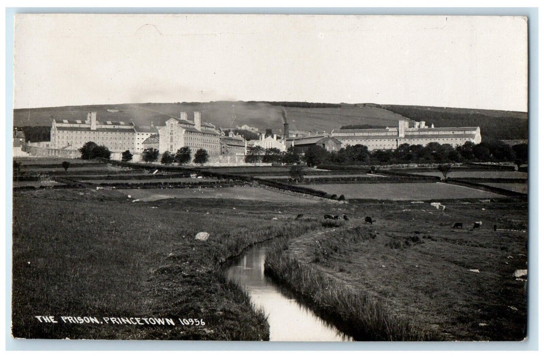 c1910's The Prison Princetown England United Kingdom UK RPPC Photo Postcard