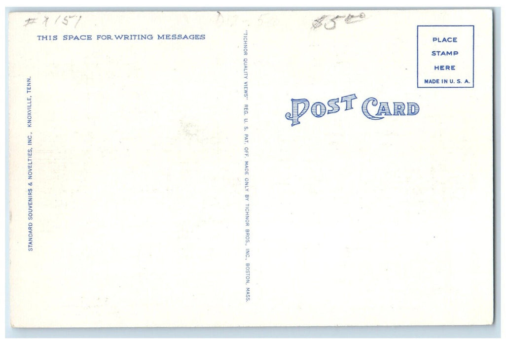 c1930's Edge Park Inn Hotel Cars Gatlinburg Tennessee TN Vintage Postcard