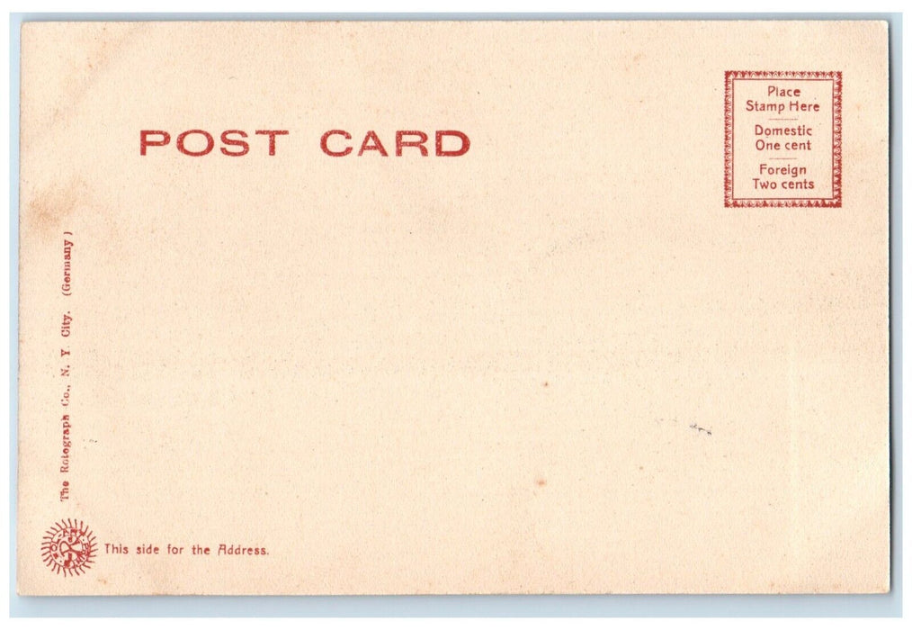 c1905 View Snyder Park Lake River Fountain Springfield Ohio OH Antique Postcard