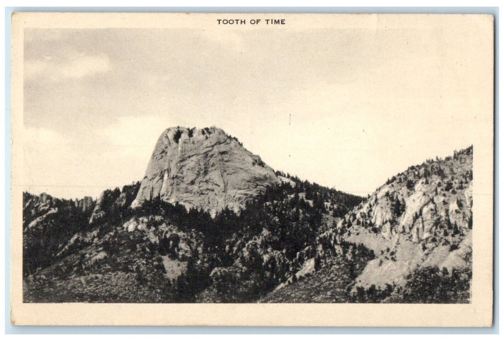 1940 Tooth Of Time Philmont Scout Ranch Cimarron New Mexico NM Unposted Postcard