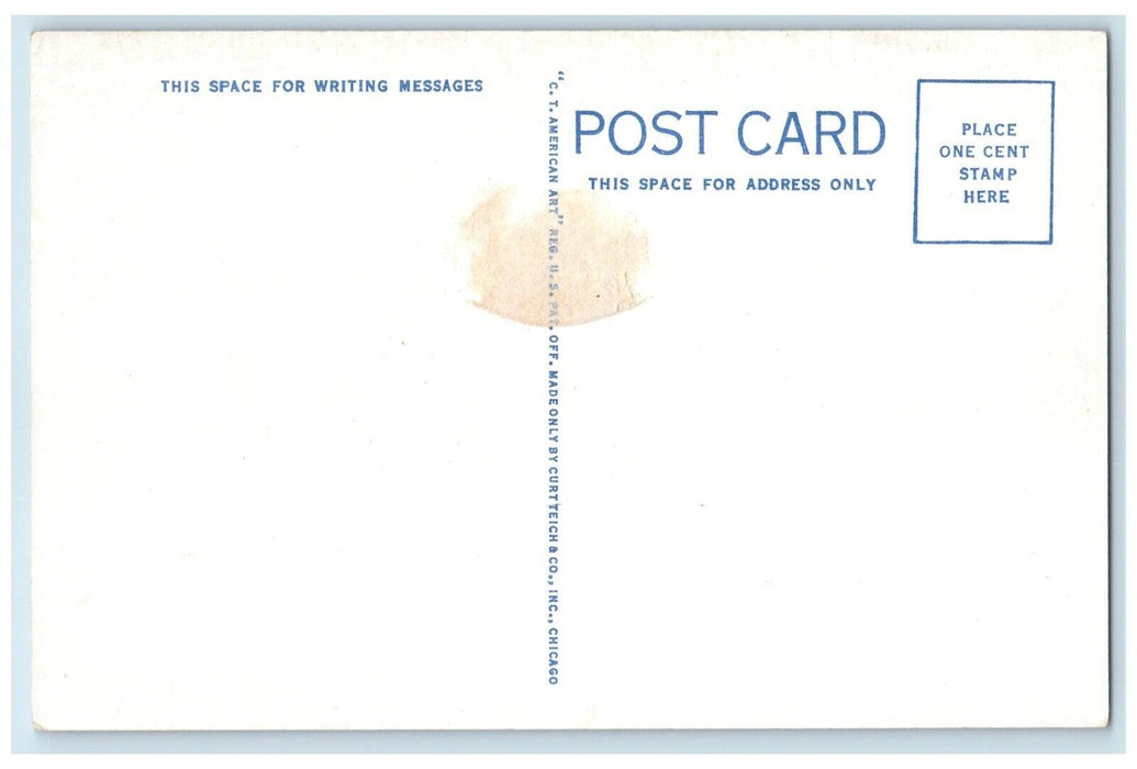 c1940 Intake Headgates Upstream Sluice Gates Columbus Nebraska Vintage Postcard