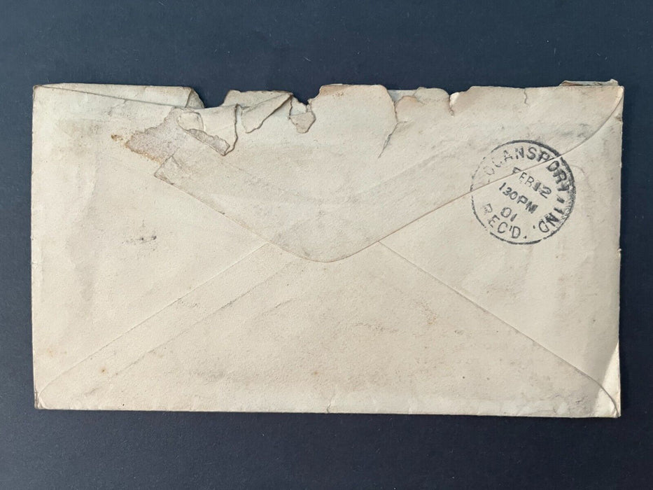 1901 Treasurer Of White County Montecillo Indiana Logansport Duplex Falls Cover
