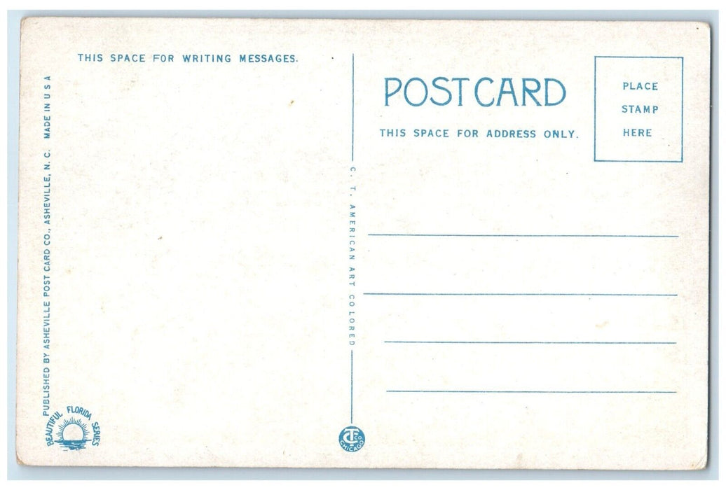 1920 Exterior View Coliseum Sunshine City St Petersburg Florida Antique Postcard