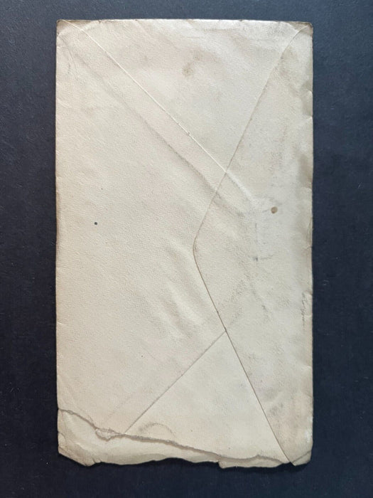 1908 National Folwer Bank Lafayette Indiana Logansport Flag Cancel Cover