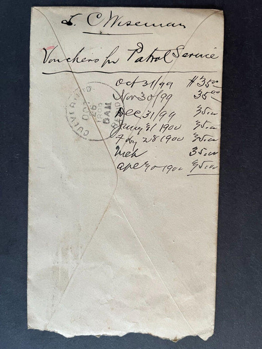 Indianapolis Drop Forging Co. Indianapolis Indiana Culver Doane Cancel Cover