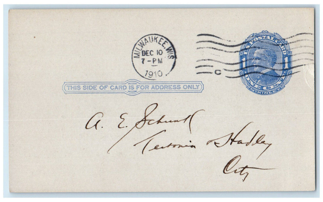 1910 50% of All Publication Days Sells Out Milwaukee Journal WI Postal Card