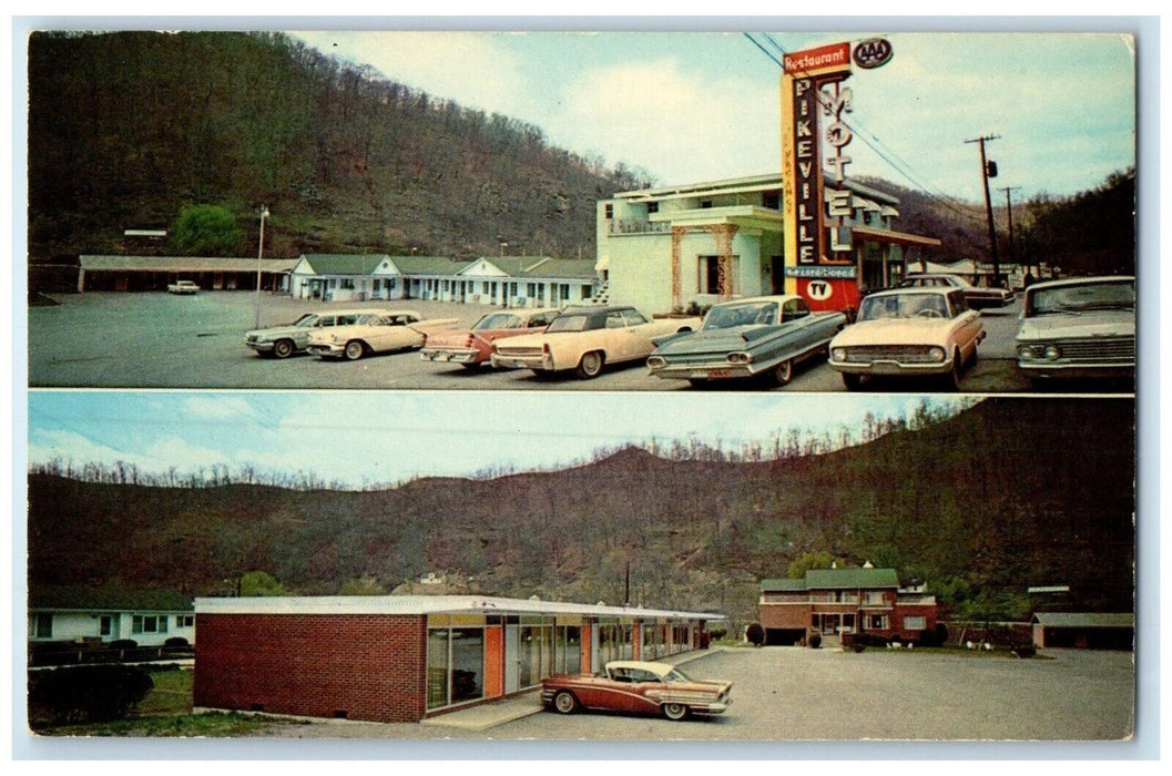 c1960 Pikeville Motel Exterior Building Pikeville Kentucky KY Vintage Postcard