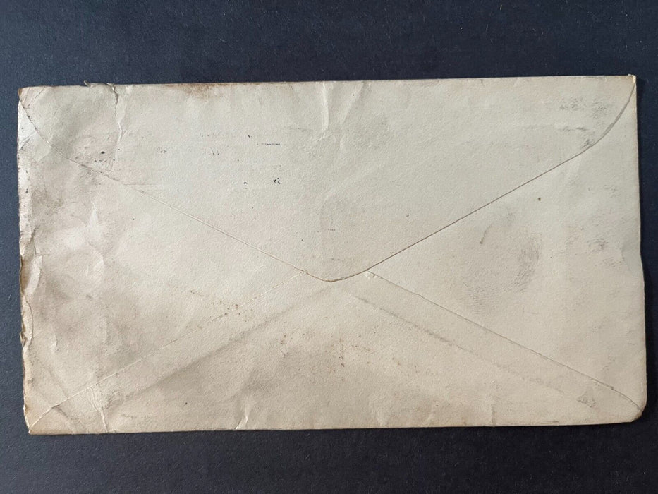 1916 First National Bank Logansport Indiana To City Doane Cancel 2 Cent Cover