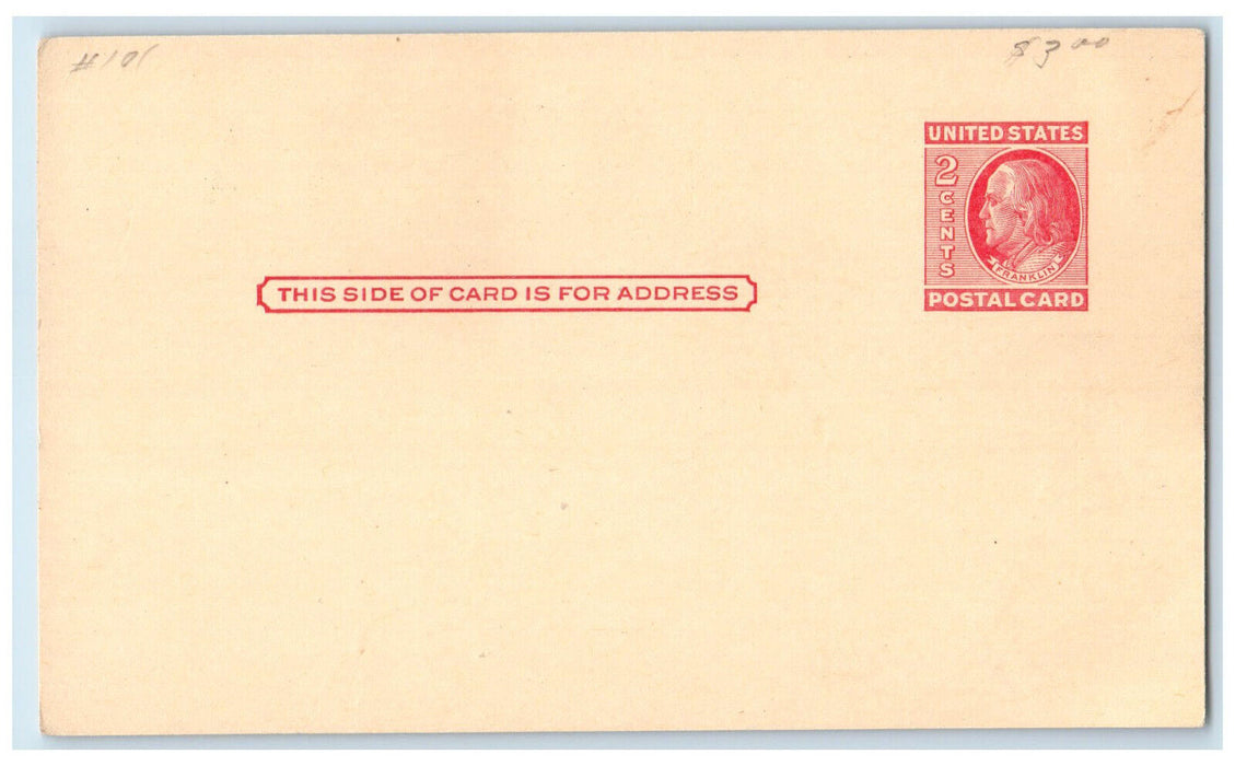 c1950's David McClain Piano Blue Hills Amber Room Advertising Postal Card