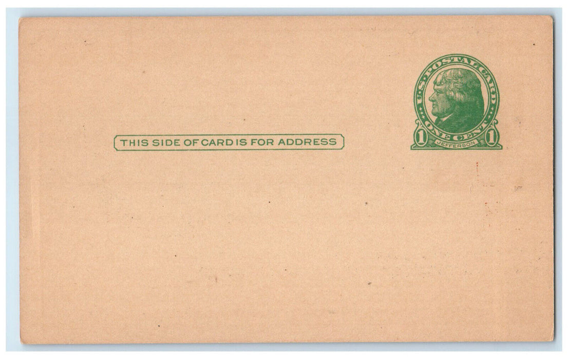c1930's Crystal White Soap Chips FS Reigels Wilsey Kansas KS Postal Card