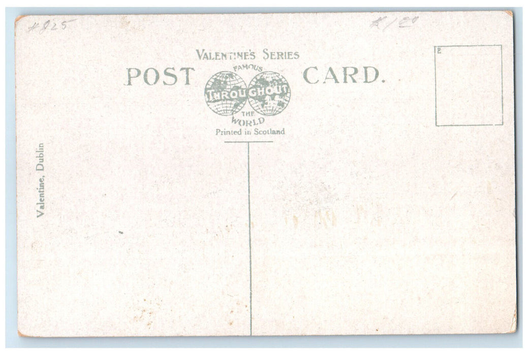 c1910 Embarking Passengers Queenstown Cobh Ireland Unposted Postcard
