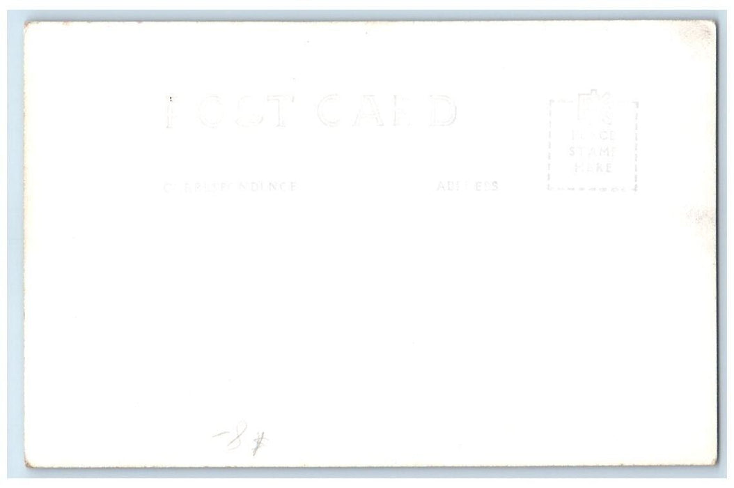 1941 Portland Rose Festival Parade Float PGE Oregon OR RPPC Photo Postcard