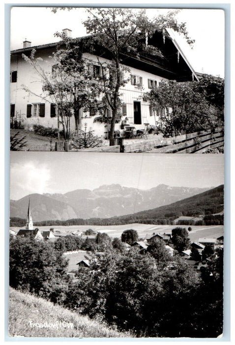 1964 Guest House Zum Sepp Frasdorf-Ginnerting Germany RPPC Photo Postcard