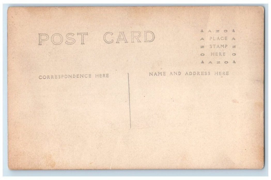 c1910's Pool Billiard Hall Sports Bar Interior View RPPC Photo Unposted Postcard