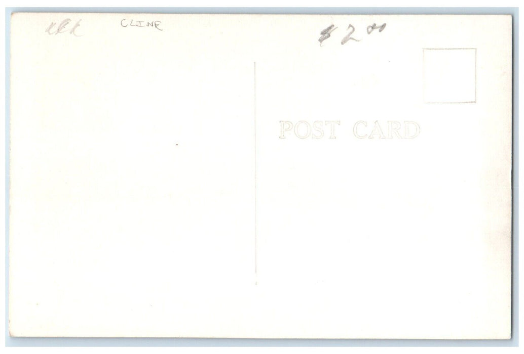c1940's US 25 Between Jellico Lafollette Tennessee TN Cline RPPC Photo Postcard