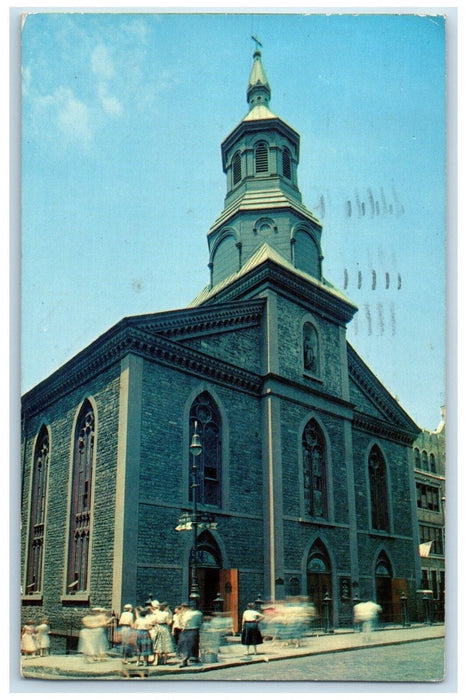 1956 Transfiguration Catholic Church Roman Road New York City New York Postcard