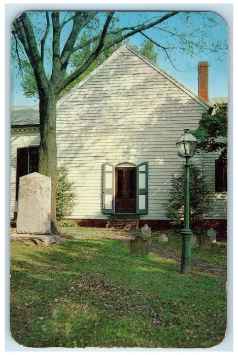 1951 St. John's Church Liberty Death Speech Richmond Virginia Vintage Postcard