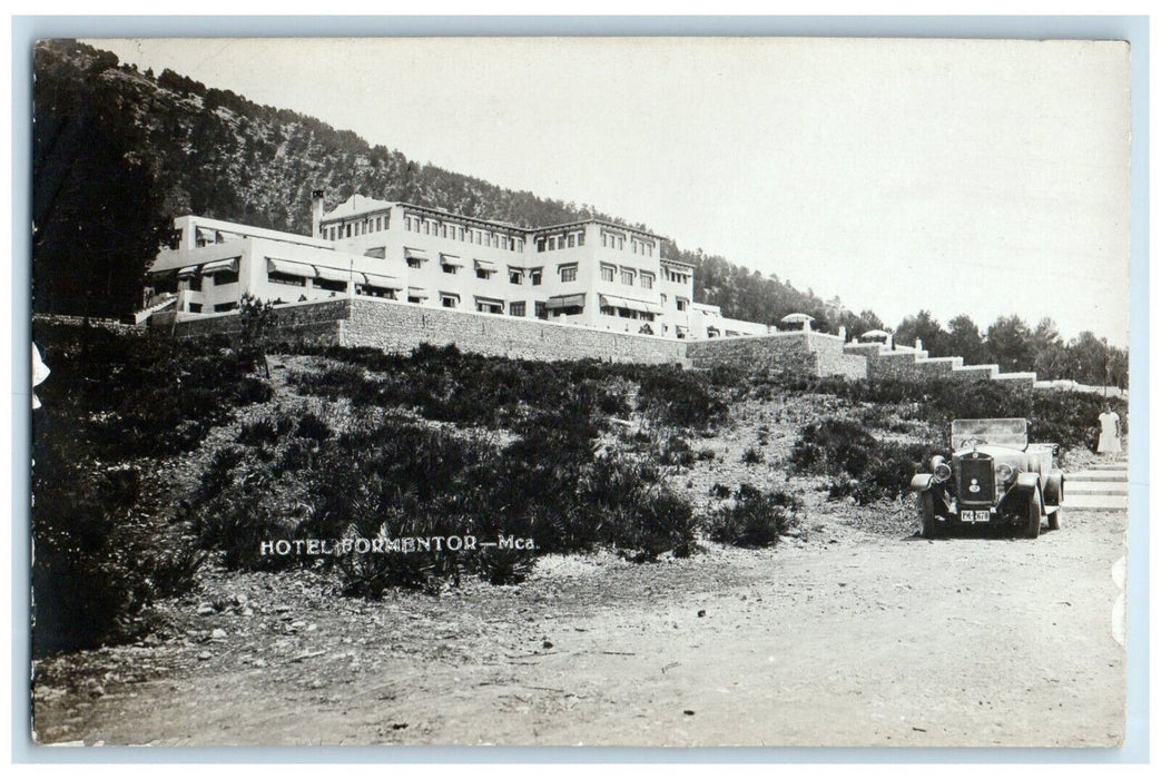 c1940's Hotel Formentor Illes Balears Spain Unposted RPPC Photo Postcard
