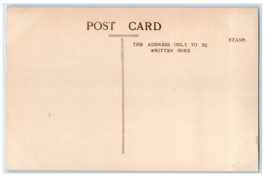 c1940's Interior View Facing West Side Dublin Ireland RPPC Photo Postcard