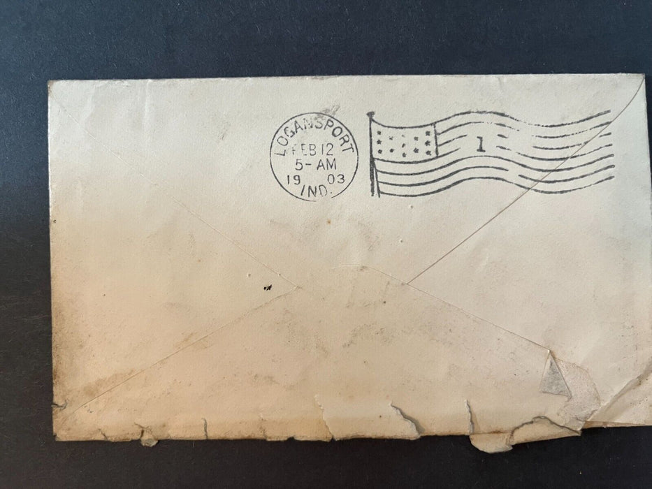 1903 House Representatives Washington DC Manufacture Committee Cover w/ Letter