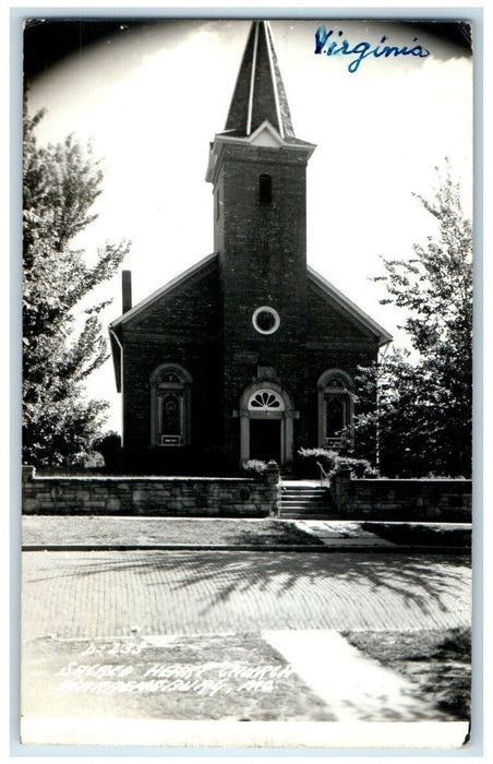 1948 Sacred Heart Church Building Warrensburg Missouri MO RPPC Photo Postcard