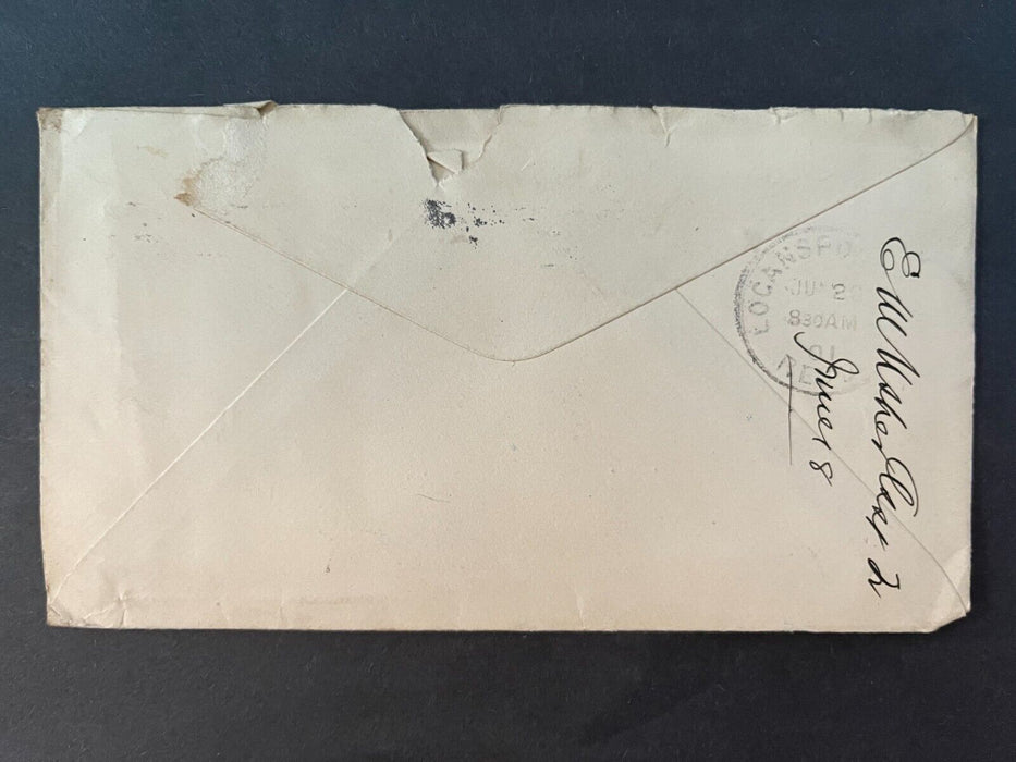 1901 Mutual Reserve Fund Life Association Broadway New York Logansport IN Cover