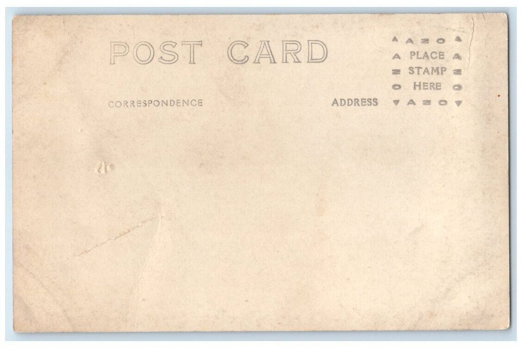 c1920's USS Steamship Navy Ship Niagara View RPPC Photo Unposted Postcard