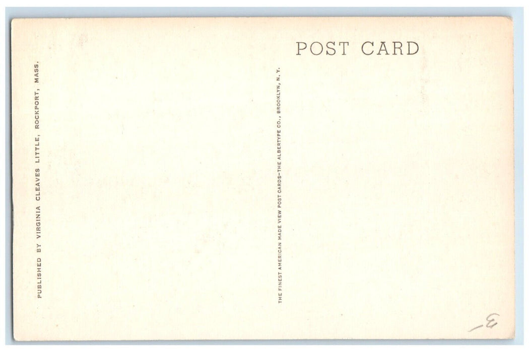 The First Church The Old Sloop Rockport Massachusetts MA Vintage Postcard