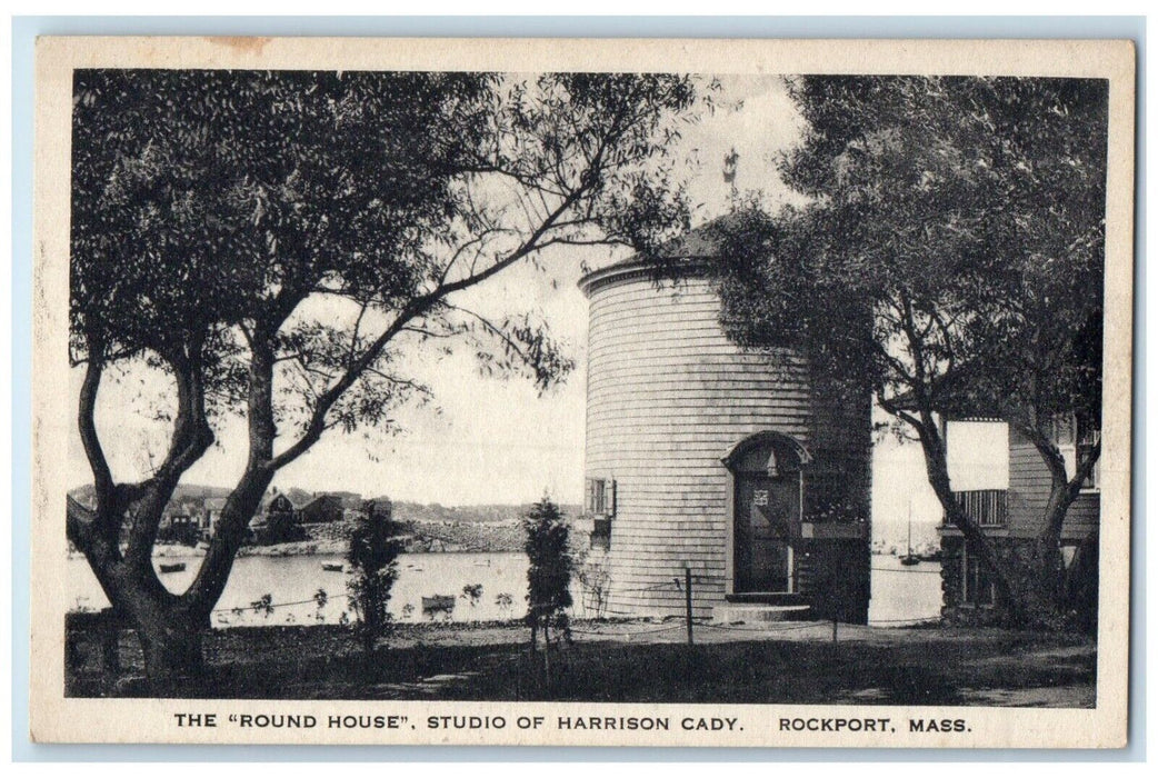 The Round House Studio Of Harrison Cady Rockport Massachusetts MA Postcard