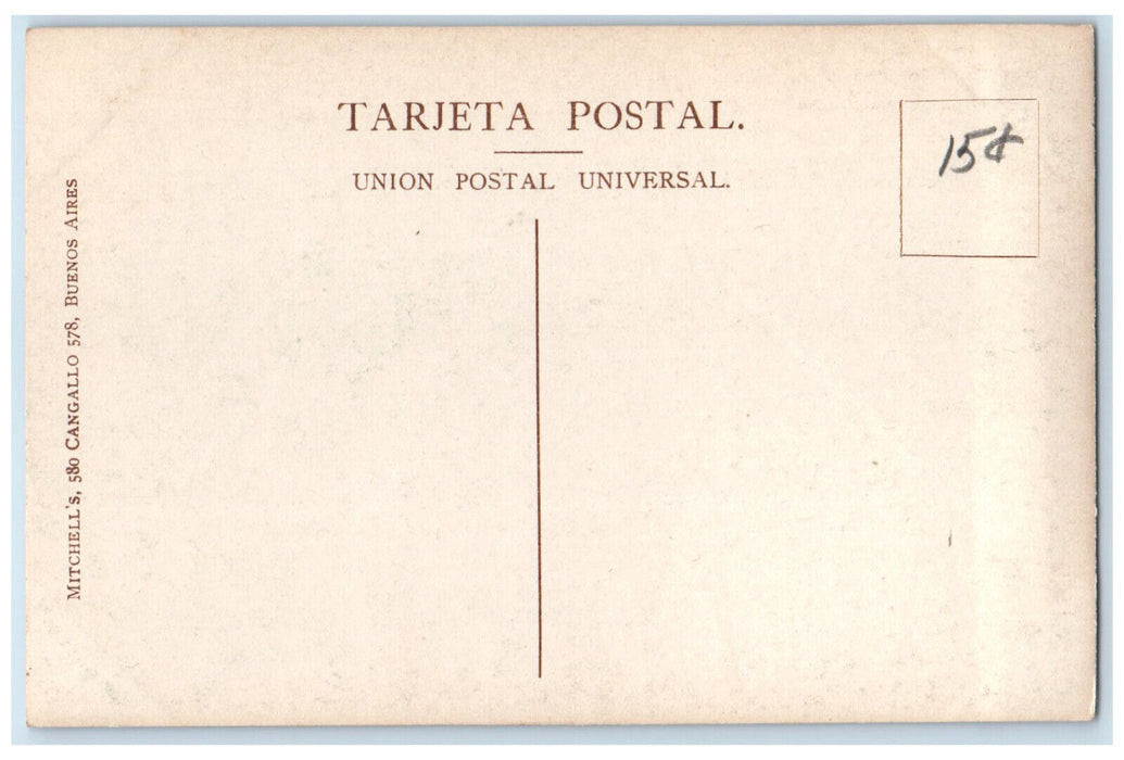 c1930's Government House Buenos Aires Argentina RPPC Photo Postcard