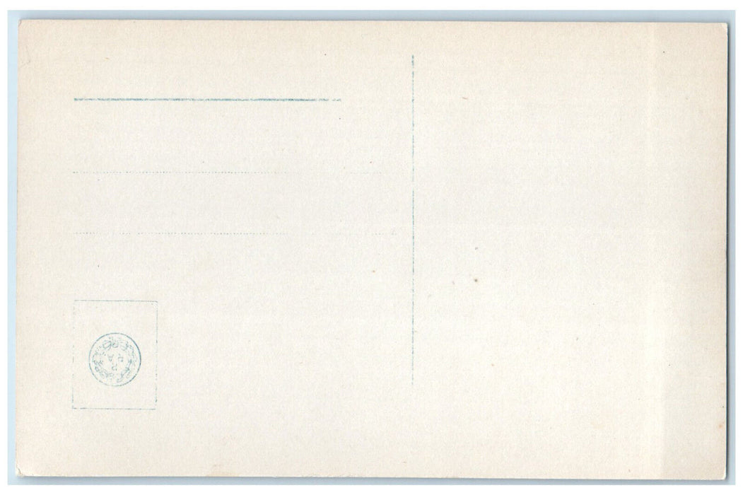 c1920's River and Mountains in Lærdalsfjord Norway RPPC Photo Postcard