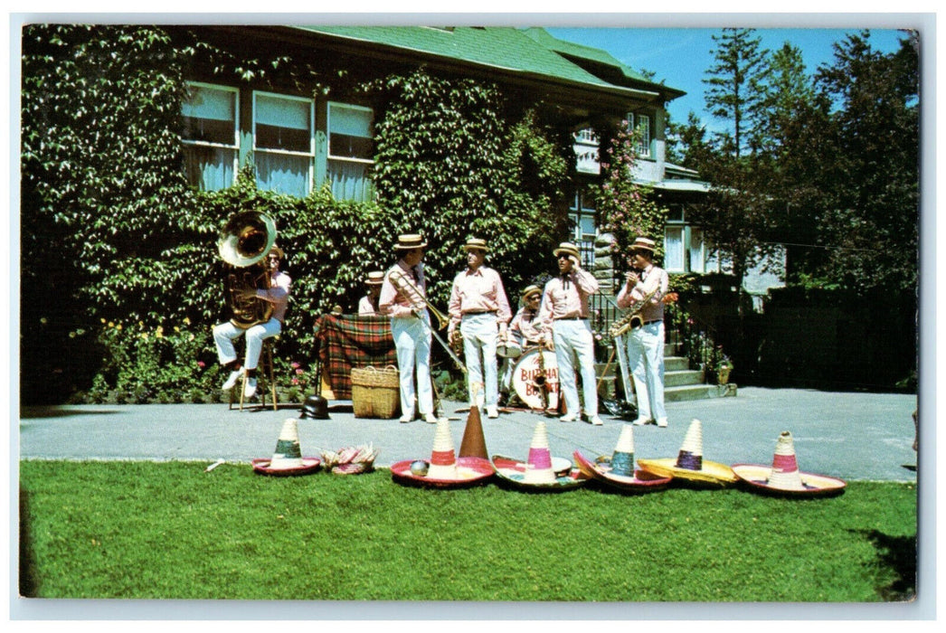 c1950's The Butchart Gardens Victoria British Columbia Canada Postcard