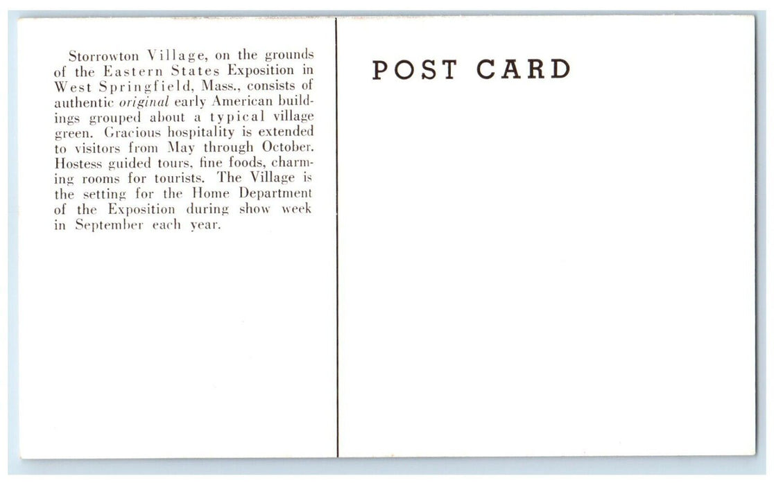c1920 Little Red Brick Schoolhouse Storrowton Whateley Massachusetts MA Postcard