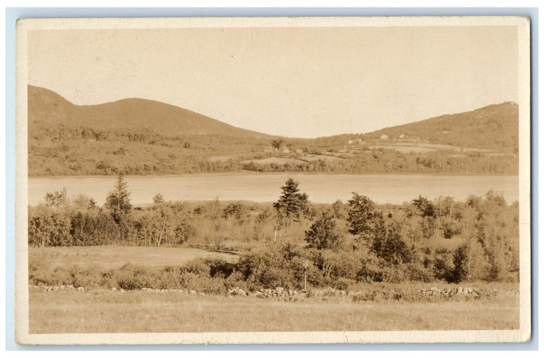 c1930's Grassy Pond South Hope Maine ME RPPC Photo Unposted Vintage Postcard