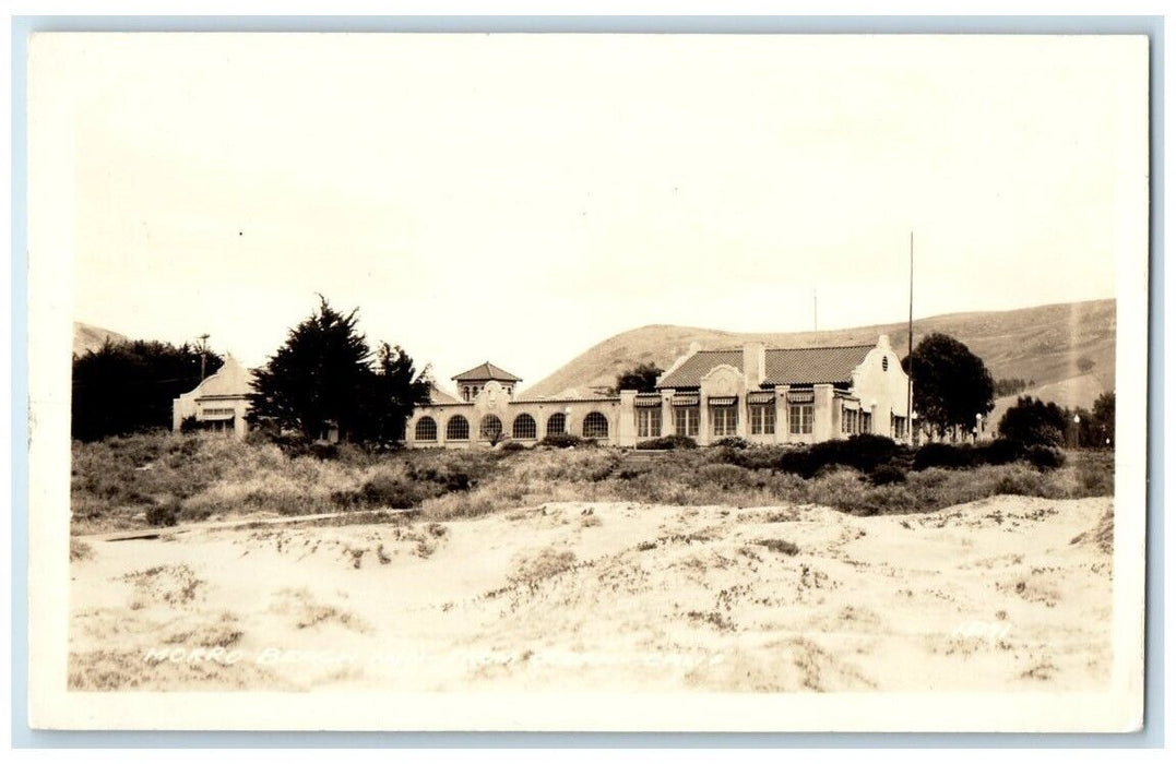 c1920's Morro Beach Inn View California CA RPPC Photo Unposted Postcard