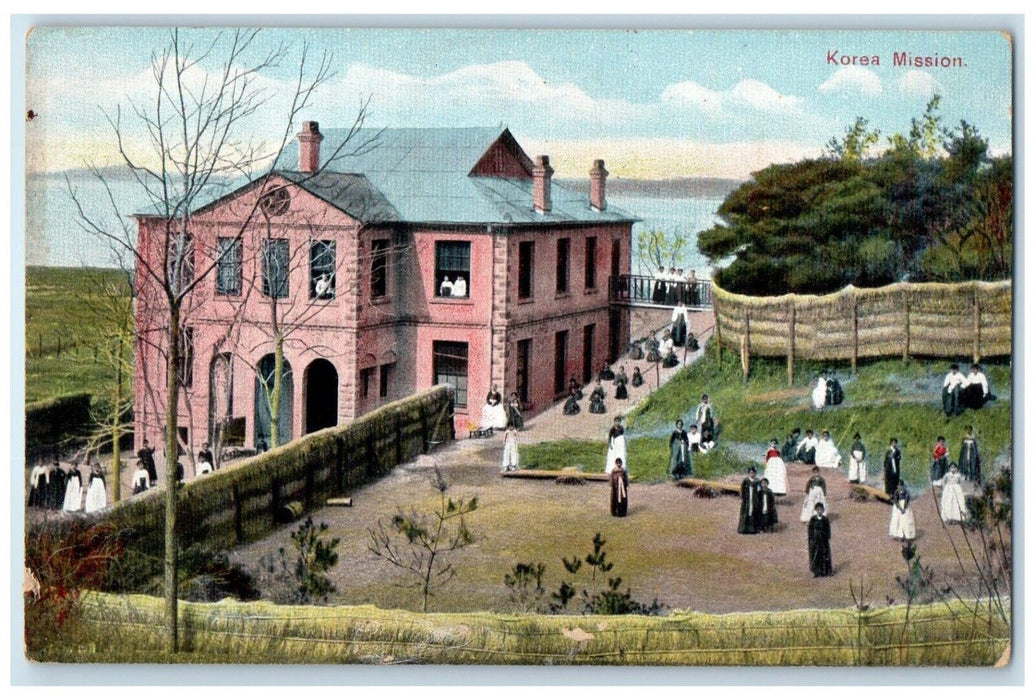 Mary Baldwin For School Girls Kunsan Christian Missionary Korea Mission Postcard