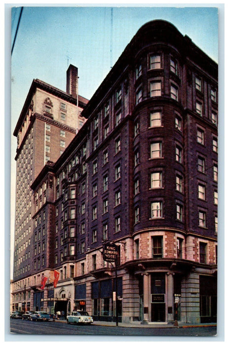 c1960's The Sheraton King Edward Hotel Toronto Ontario Canada Postcard