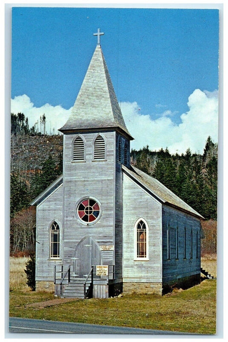 c1960 St. Mary's Church Columbia River Landmark McGowan Washington WA Postcard