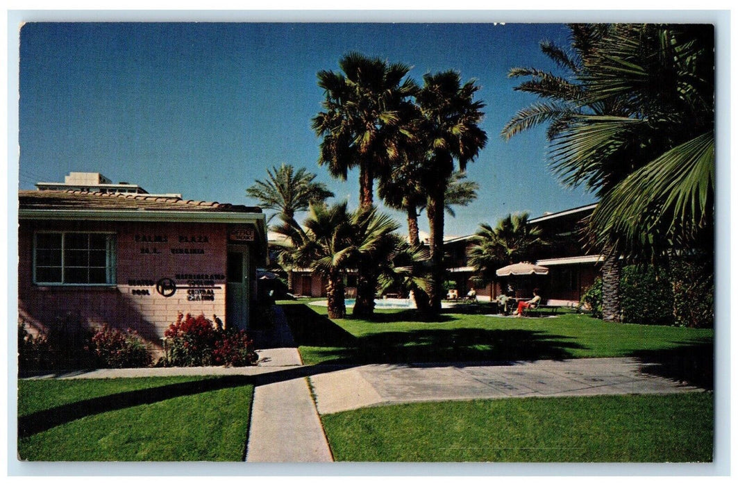 1979 Exterior View Palms Plaza Apartments Building Phoenix Arizona AZ Postcard