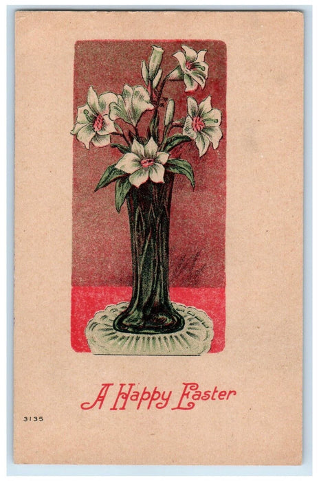 1913 Easter Joy Illinois IL Smith Center Kansas KS Duane Cancel 1 Cent Postcard