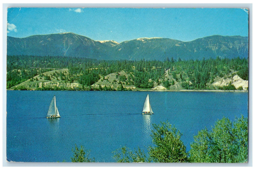 c1960's Lake Windermere A Sailor's Dream British Columbia Canada Postcard