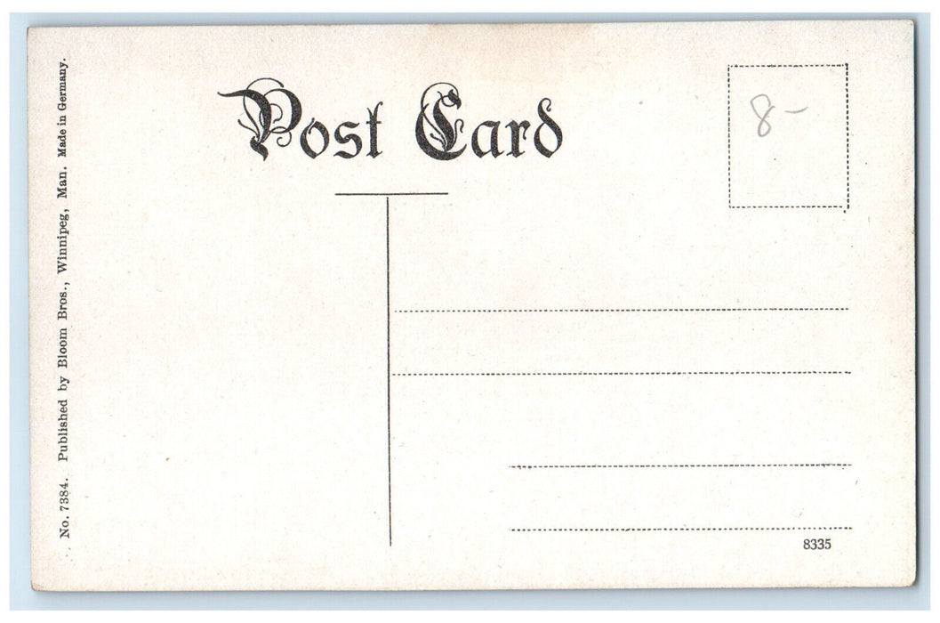 c1910 Coal Creek Mines Fernie British Columbia Canada Unposted Postcard