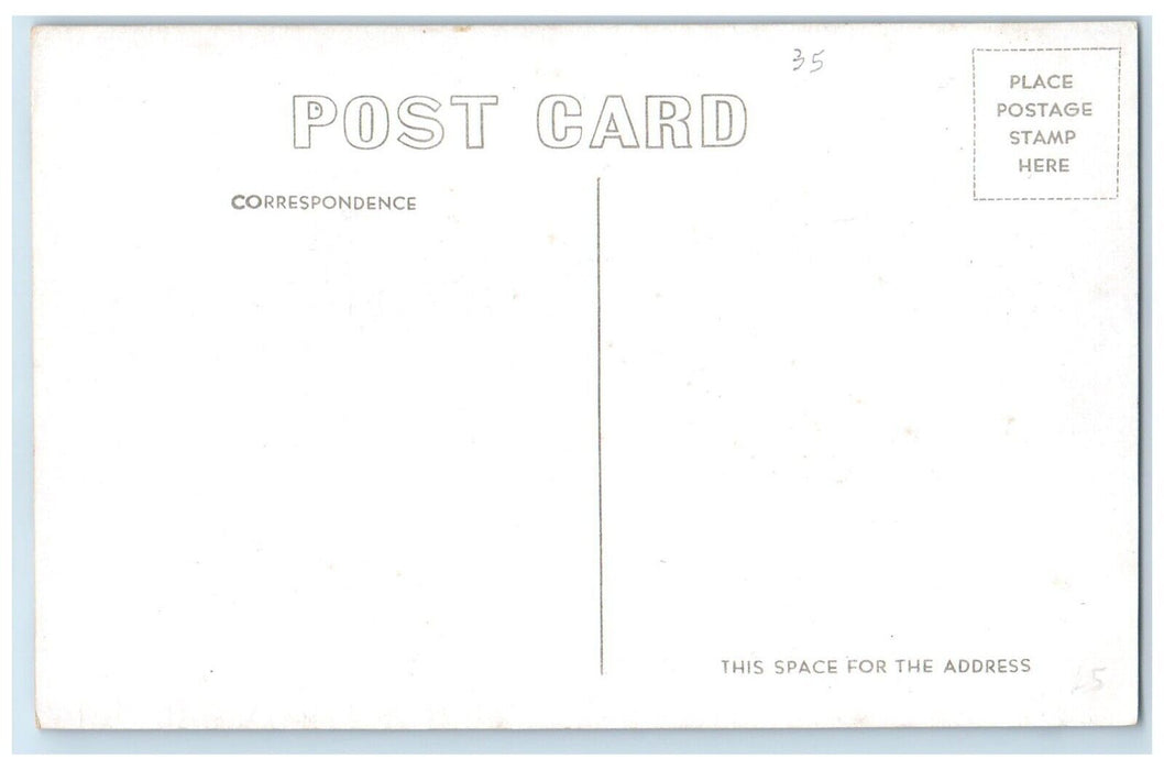 c1940 Front View Susan Allen Memorial Hospital El Dorado Kansas Antique Postcard