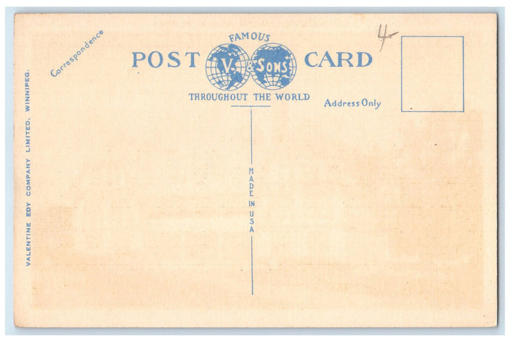 c1940's Assiniboine Park Pavilion Winnipeg Manitoba Canada Vintage Postcard