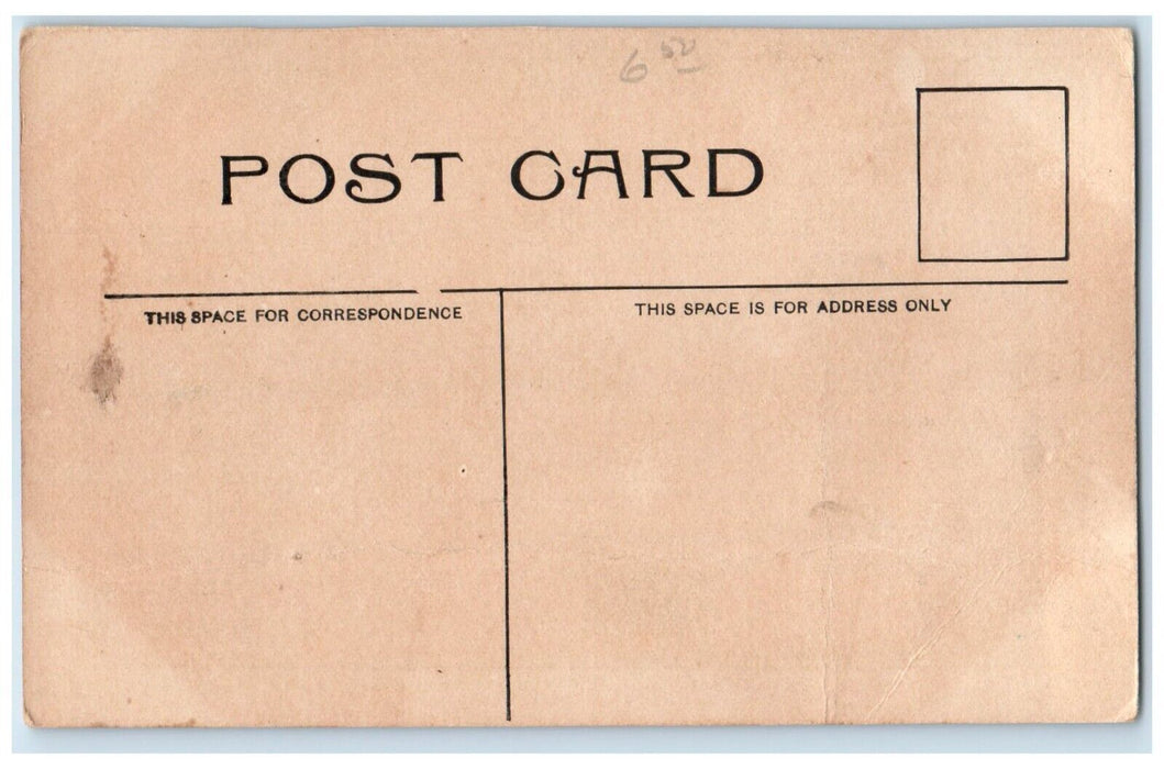 c1920 Scene Sykes Wilderness Field Trees Larchwood Iowa Vintage Antique Postcard