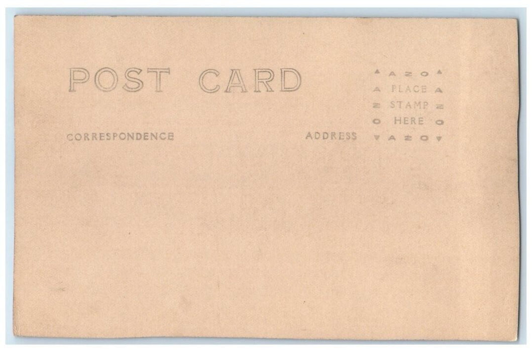 c1918 Parade Float Bridge Dedication Scene Bonesteel SD RPPC Photo Postcard