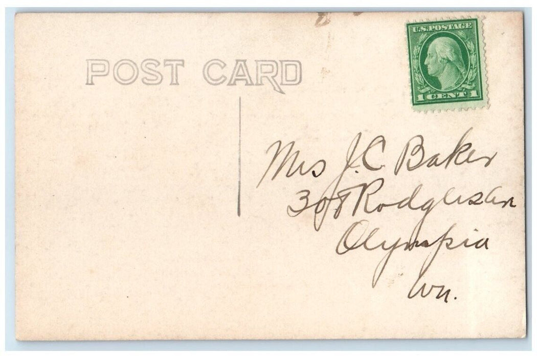 c1910's Berachah Home Tudor Residence Nyack New York NY RPPC Photo Postcard