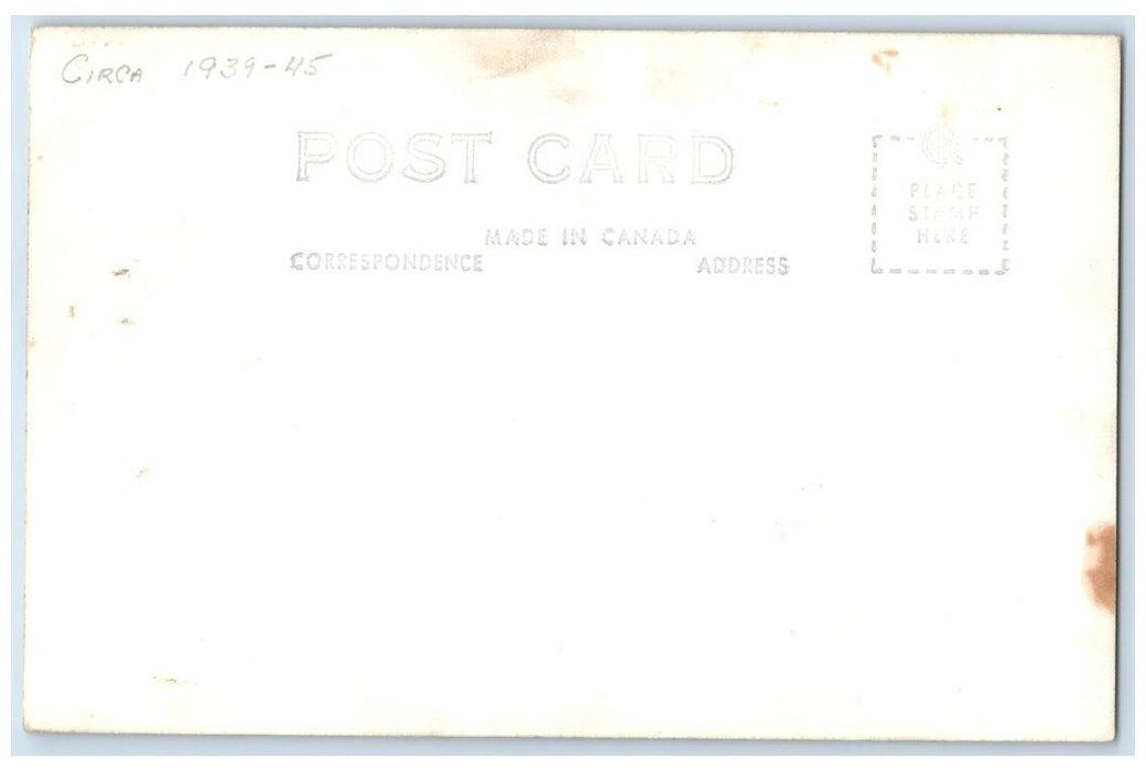 c1940's Main Street Old Home Week North Bay Ontario Canada RPPC Photo Postcard