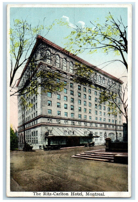 c1905 The Ritz-Carlton Hotel Montreal Quebec Canada Antique Postcard