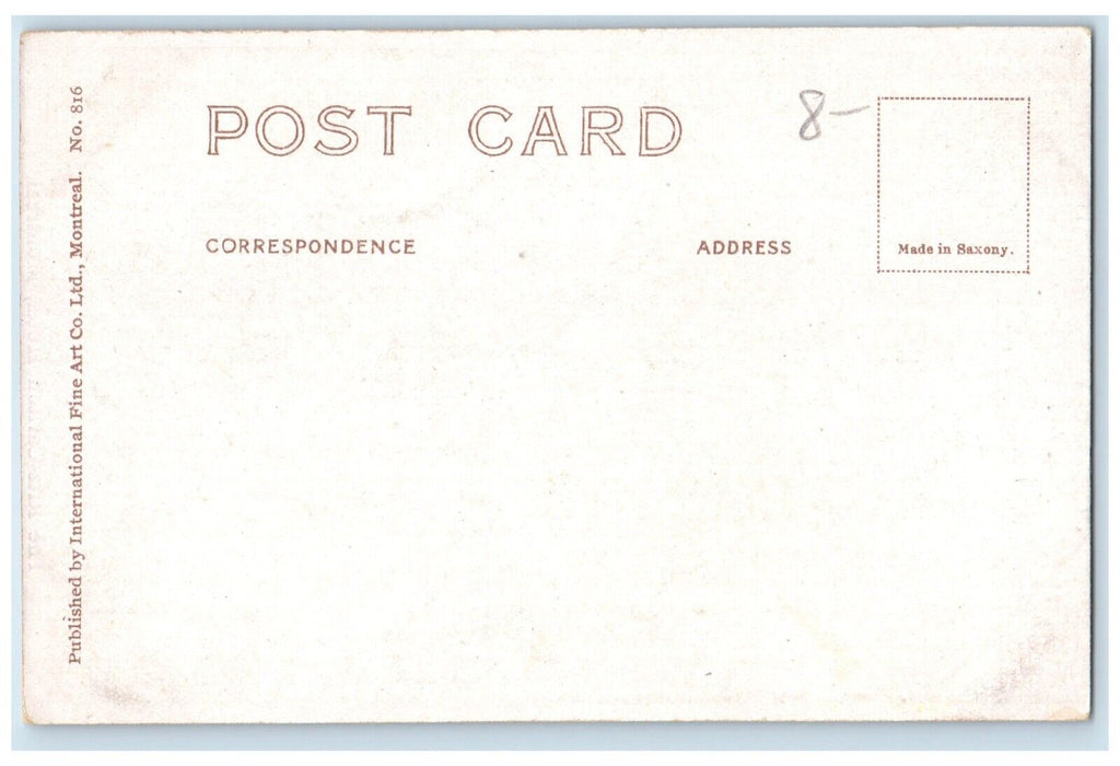 c1905 The Ritz-Carlton Hotel Montreal Quebec Canada Antique Postcard